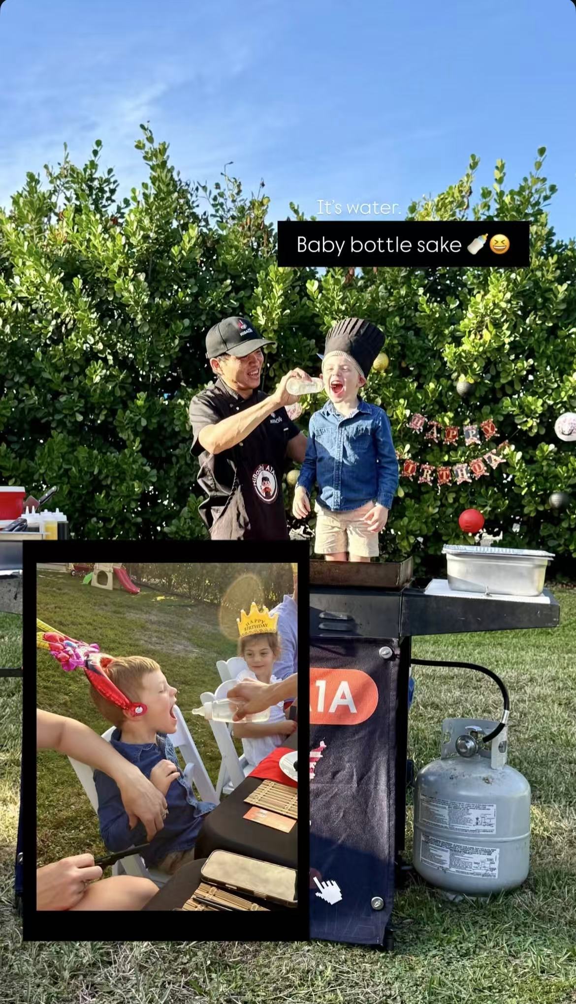 Live hibachi chef at home in Coral Gables