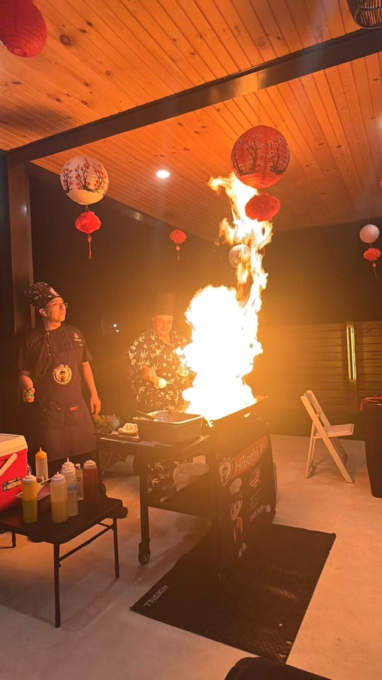 Mobile Hibachi at Home Florida for Family Gatherings