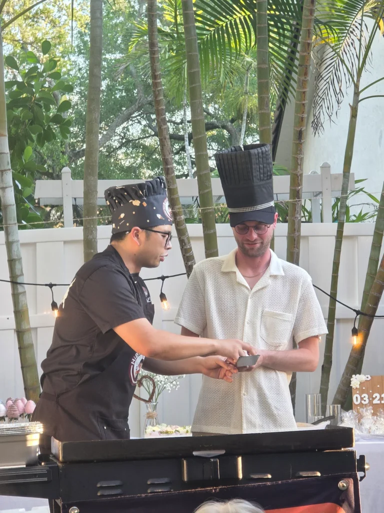 Hibachi Chef at Home Services for Weddings and Private Parties