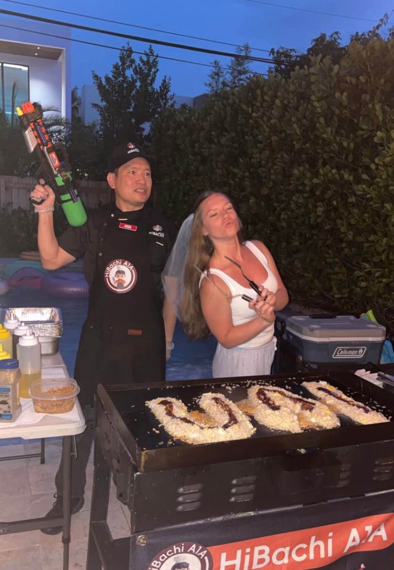 Hibachi Catering Florida for Birthday Parties and Special Events