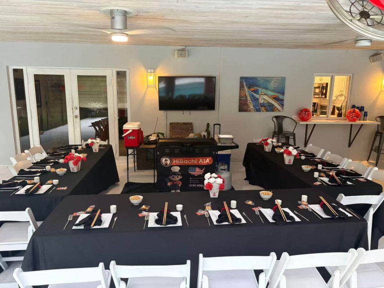 Hibachi Catering Florida for Private Parties and Family Gatherings