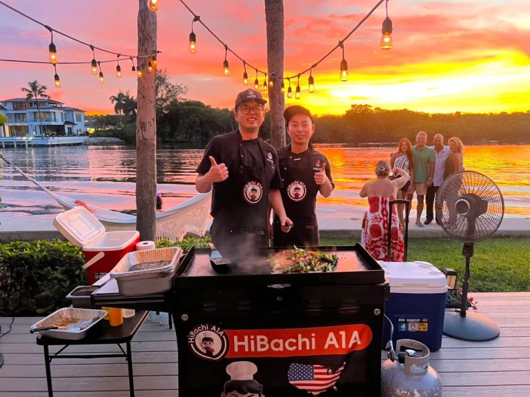 Hibachi at Home West Palm Beach for Private Villa Dining
